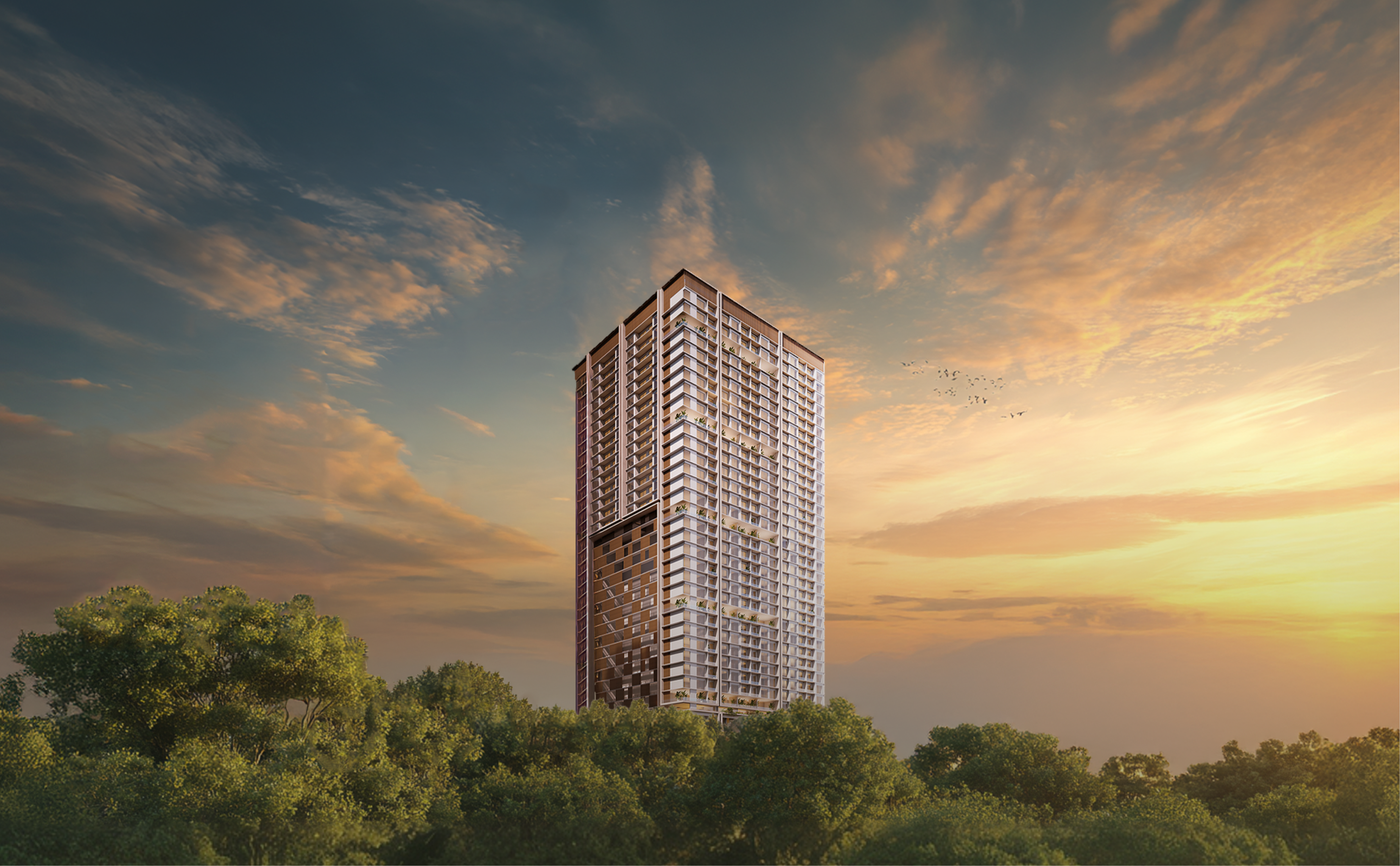 Silver Serenity Tower