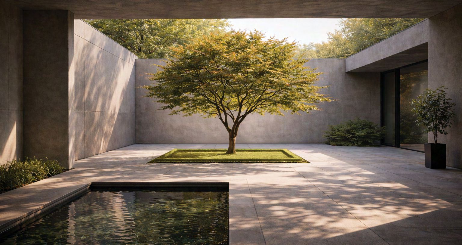 A tranquil view of the amenities at Silver Serenity