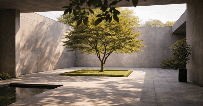 A tranquil view of the amenities at Silver Serenity